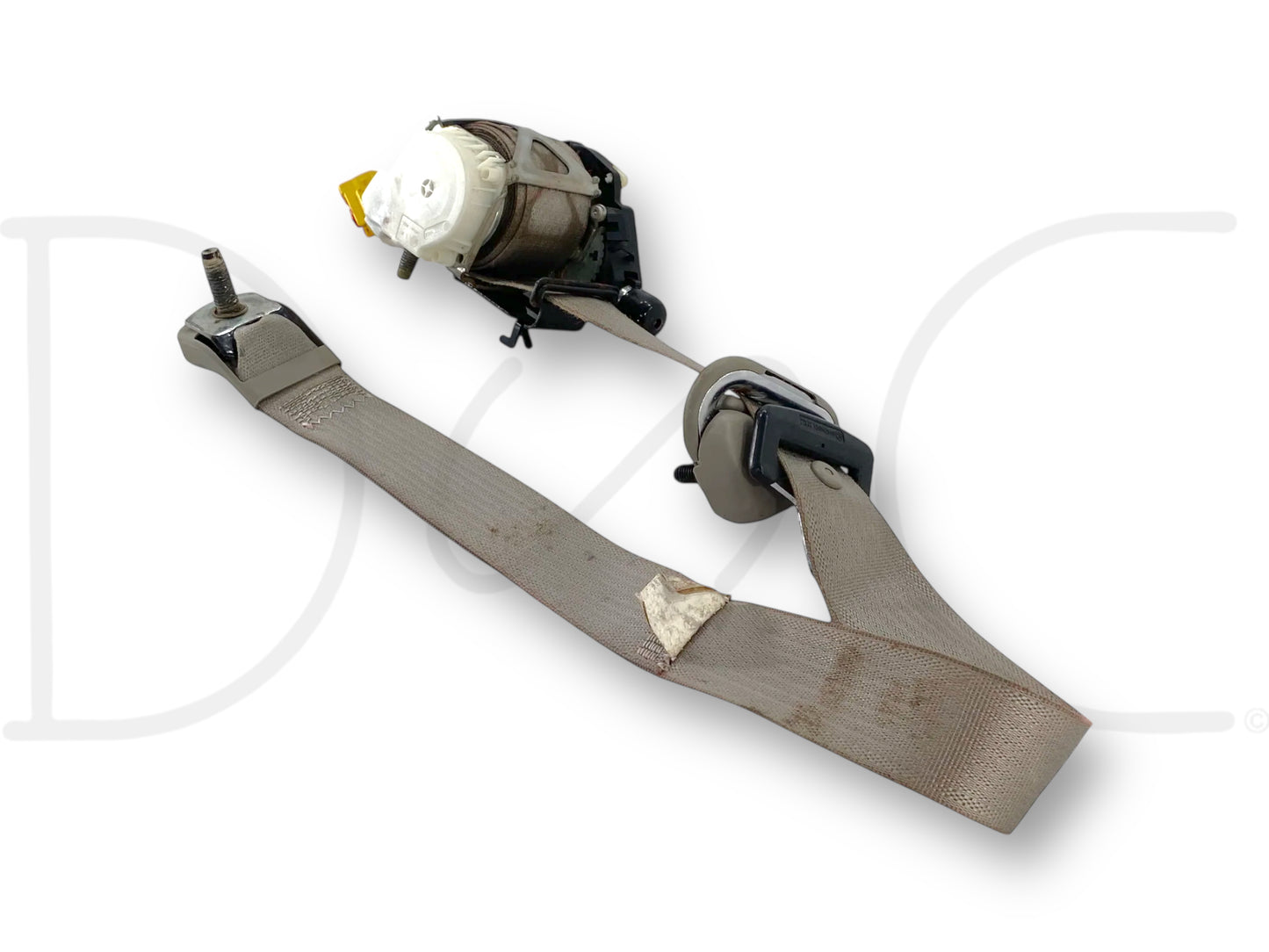 08-10 Ford F250 F350 RH Right Passenger Front Seat Belt Seatbelt Stone OE