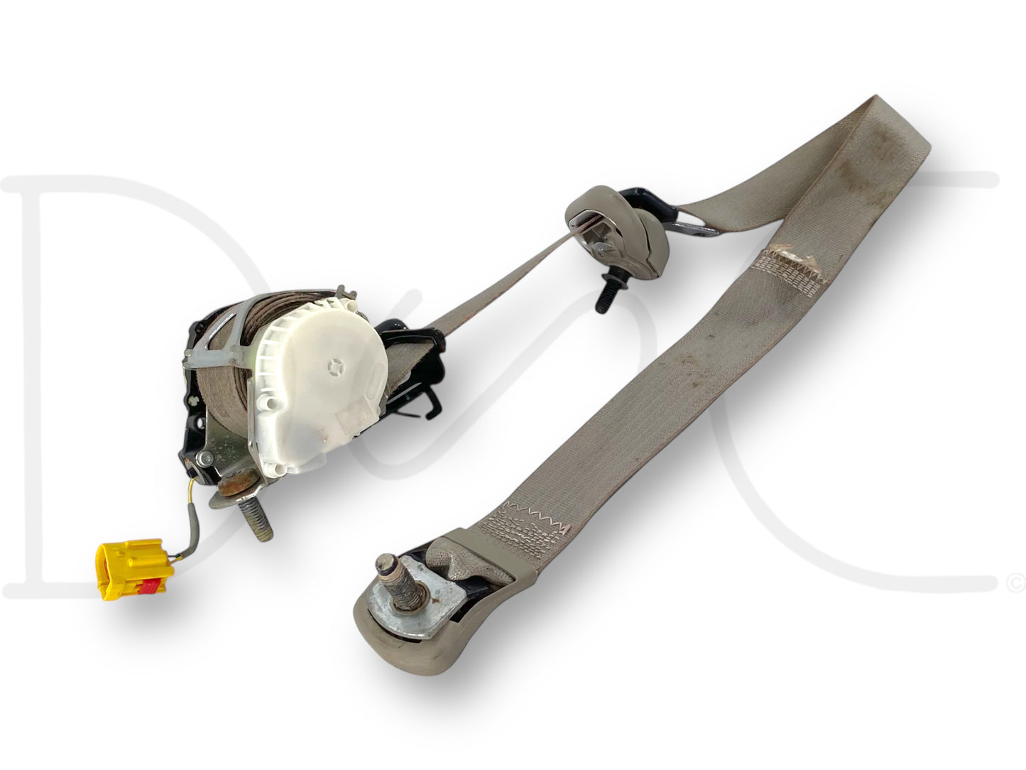 08-10 Ford F250 F350 RH Right Passenger Front Seat Belt Seatbelt Stone OE