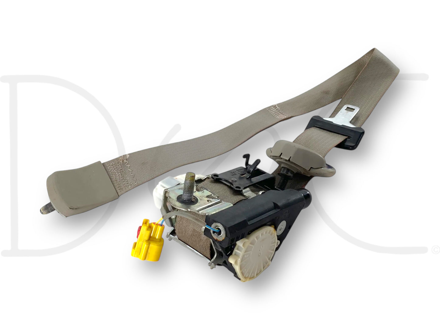 08-10 Ford F250 F350 RH Right Passenger Front Seat Belt Seatbelt Stone OE