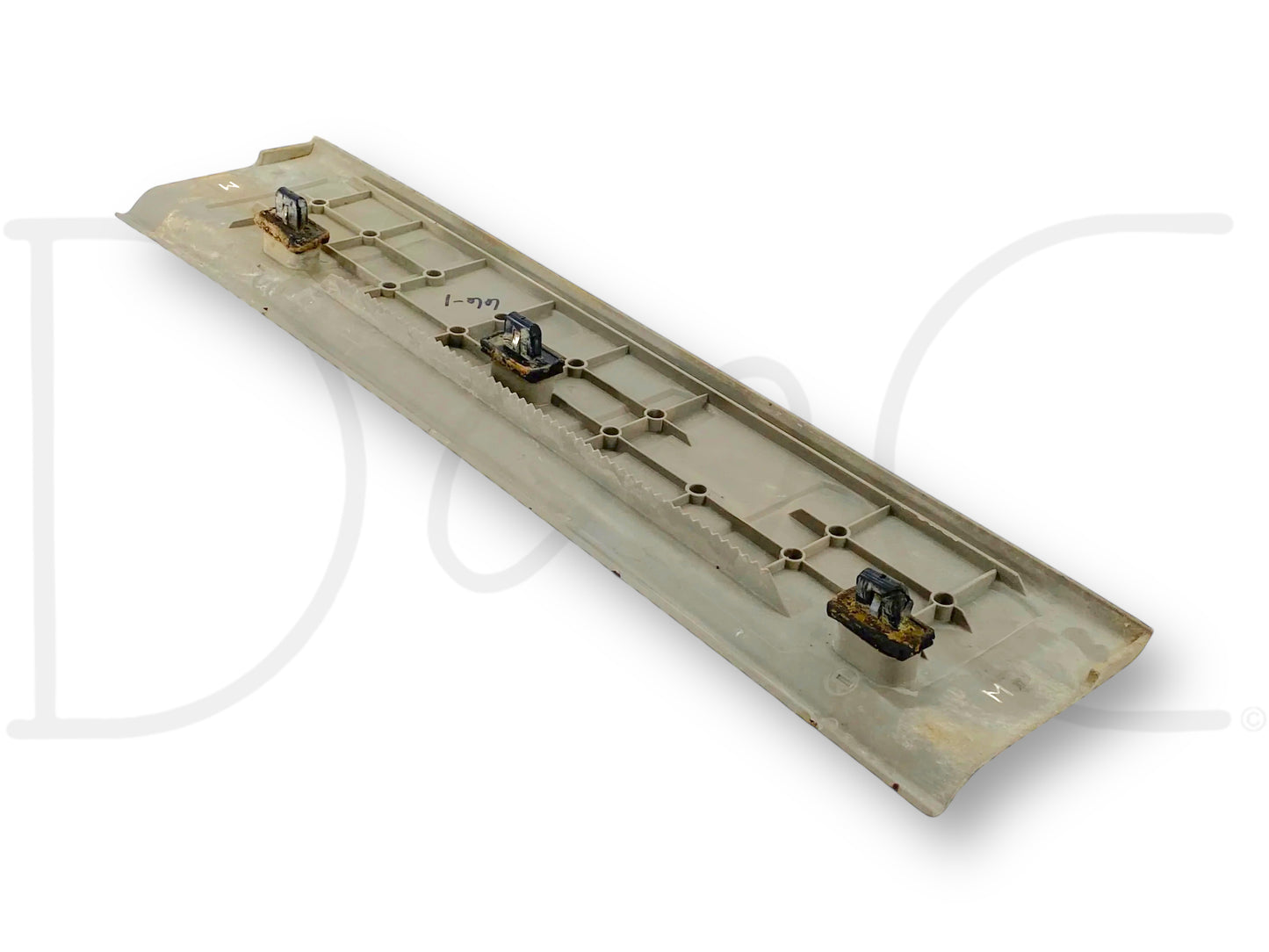 08-10 Ford F250 F350 RH Right Passenger Rear Rocker Sill Trim Panel Stone OE