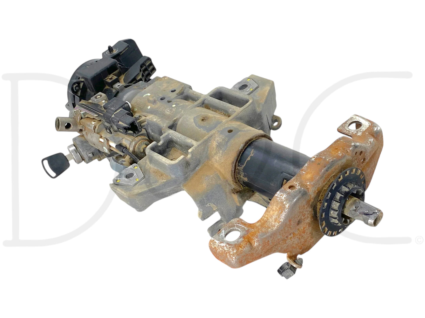 08-10 Ford F250 F350 Steering Column Auto Trans W/ Key & Clockspring OE