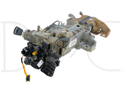 08-10 Ford F250 F350 Steering Column Auto Trans W/ Key & Clockspring OE