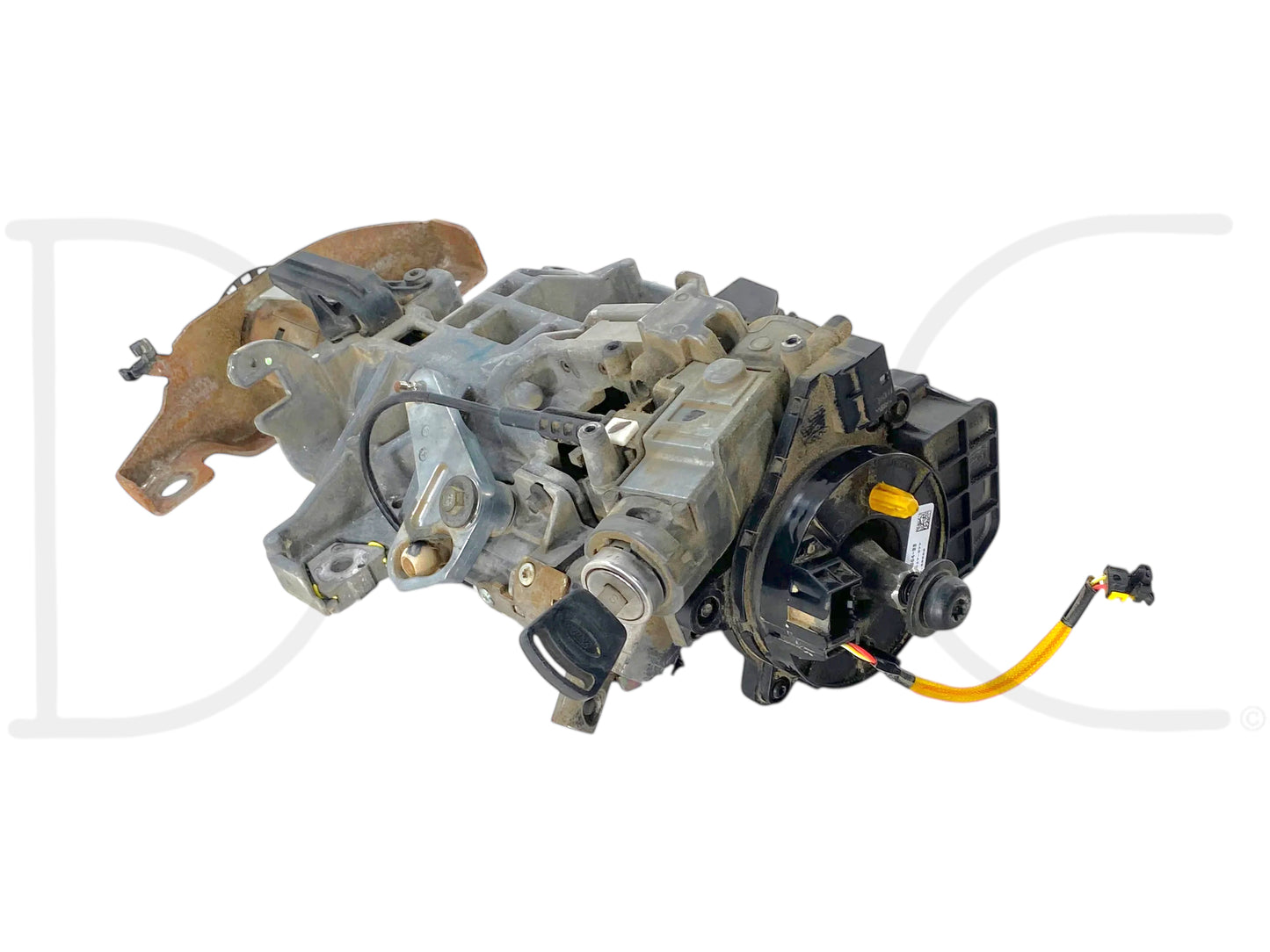 08-10 Ford F250 F350 Steering Column Auto Trans W/ Key & Clockspring OE