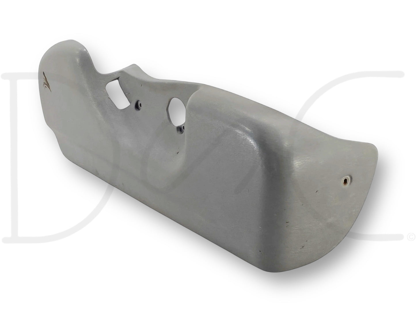 01-04 Ford F250 F350 Extended Cab RH Right Passenger Seat Side Trim Bezel Gray