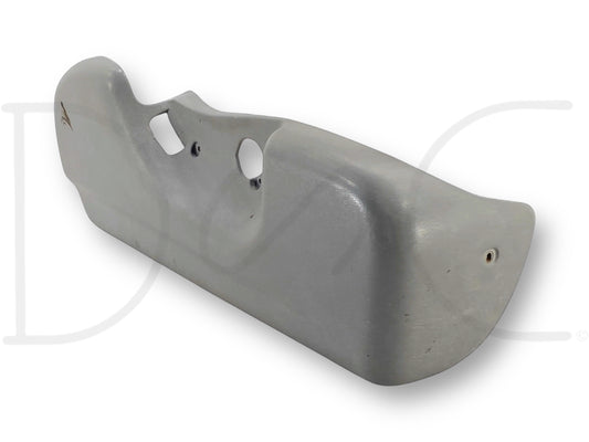01-04 Ford F250 F350 Extended Cab RH Right Passenger Seat Side Trim Bezel Gray