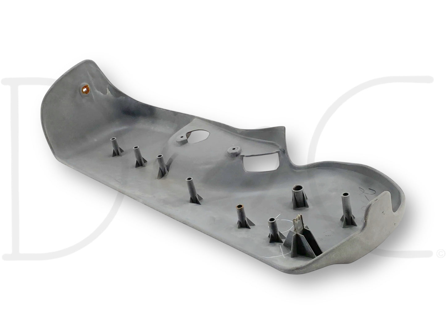 01-04 Ford F250 F350 Extended Cab RH Right Passenger Seat Side Trim Bezel Gray