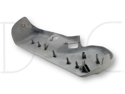 01-04 Ford F250 F350 Extended Cab RH Right Passenger Seat Side Trim Bezel Gray