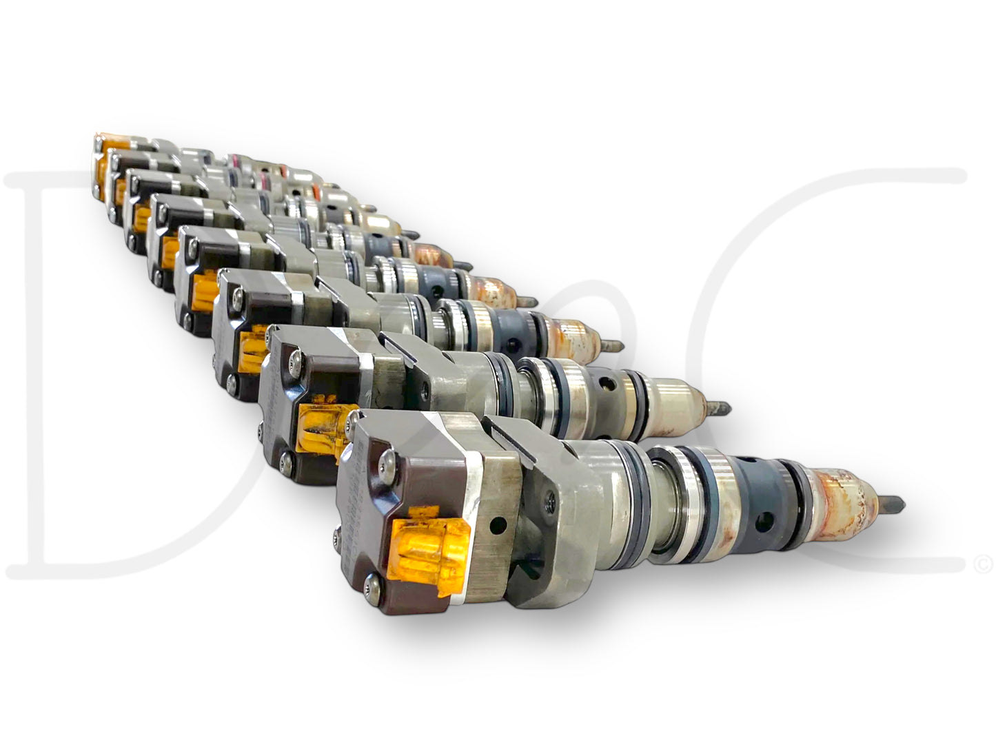 99-02 Ford 7.3 7.3L Diesel AD Injector Set Injectors AD1831551C1 AD1831489C1
