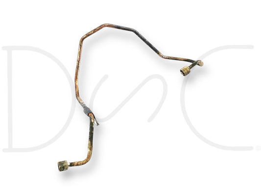 99-02 Ford F250 F350 7.3 Fuel Filter Bowl To LH Left Driver Head Fuel Line Tube