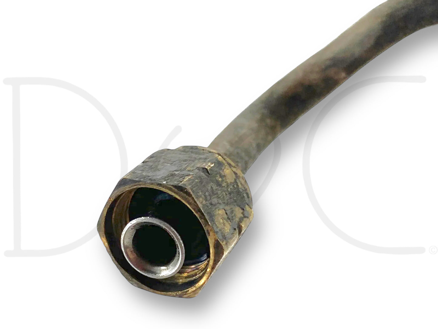 99-02 Ford F250 F350 7.3 Fuel Filter Bowl To LH Left Driver Head Fuel Line Tube