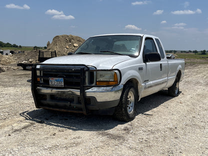 1999-2004 Ford F250 F350 Front LH Left Driver Door White