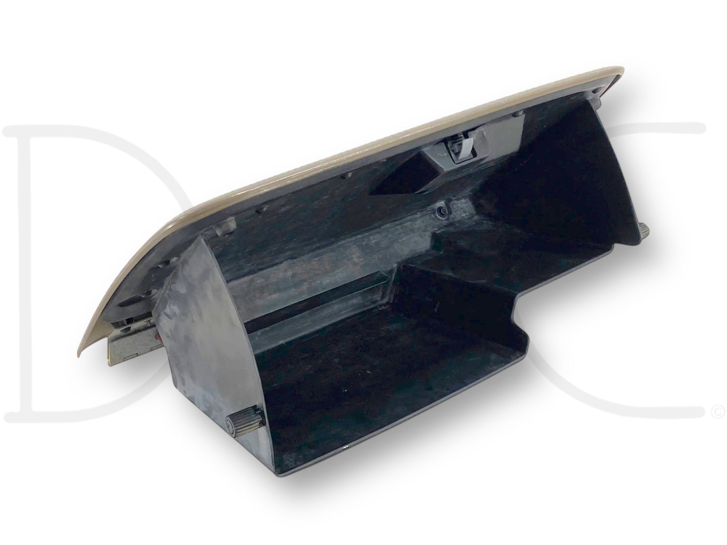 99-01 Ford F250 F350 Dash Glove Box Storage Bin Compartment Tan OE