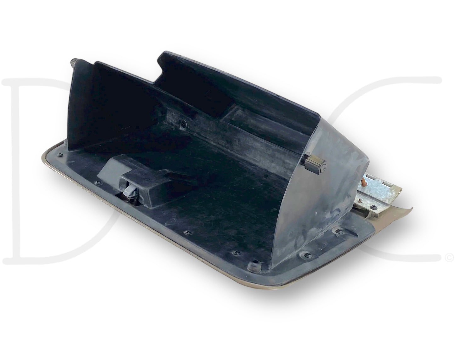 99-01 Ford F250 F350 Dash Glove Box Storage Bin Compartment Tan OE