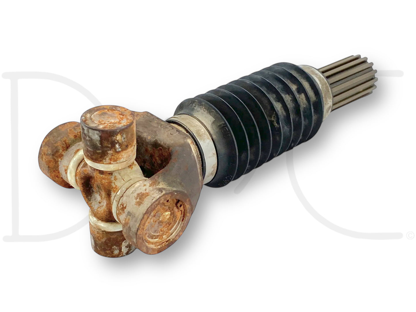 99-02 Ford F250 F350 4WD 4X4 Front Driveshaft Axle End Slip Yoke Shaft OE