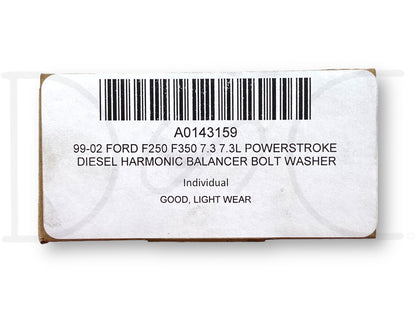 99-02 Ford F250 F350 7.3 7.3L Powerstroke Diesel Harmonic Balancer Bolt Washer