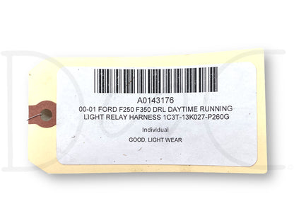 00-01 Ford F250 F350 Drl Daytime Running Light Relay Harness 1C3T-13K027-P260G