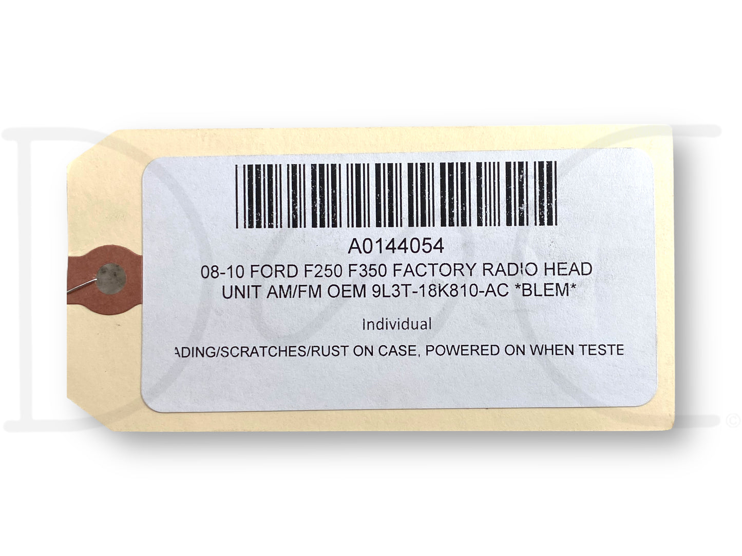 08-10 Ford F250 F350 Factory Radio Head Unit Am/Fm OEM 9L3T-18K810-Ac *Blem*