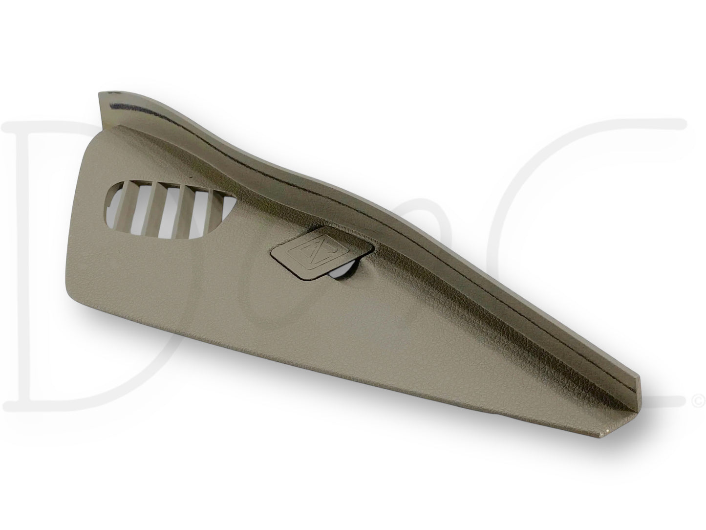 08-10 Ford F250 F350 RH Right Passenger Dash End Side Defrost Vent Trim Stone OE