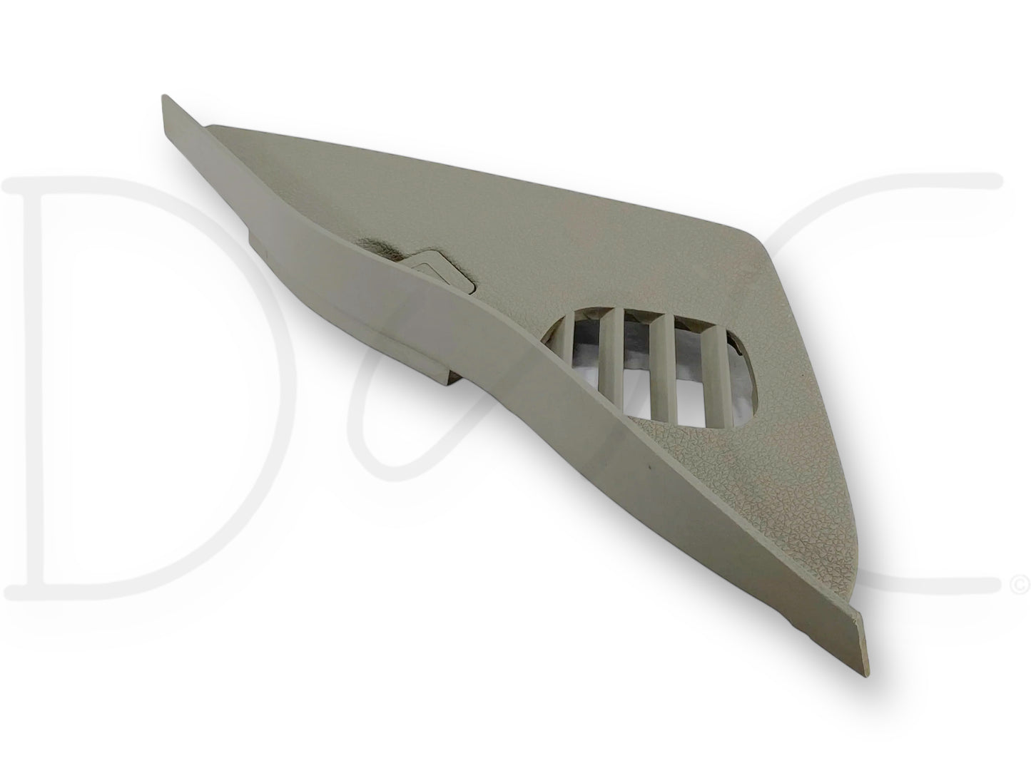 08-10 Ford F250 F350 RH Right Passenger Dash End Side Defrost Vent Trim Stone OE