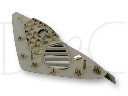 08-10 Ford F250 F350 RH Right Passenger Dash End Side Defrost Vent Trim Stone OE