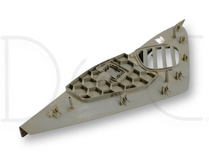 08-10 Ford F250 F350 RH Right Passenger Dash End Side Defrost Vent Trim Stone OE