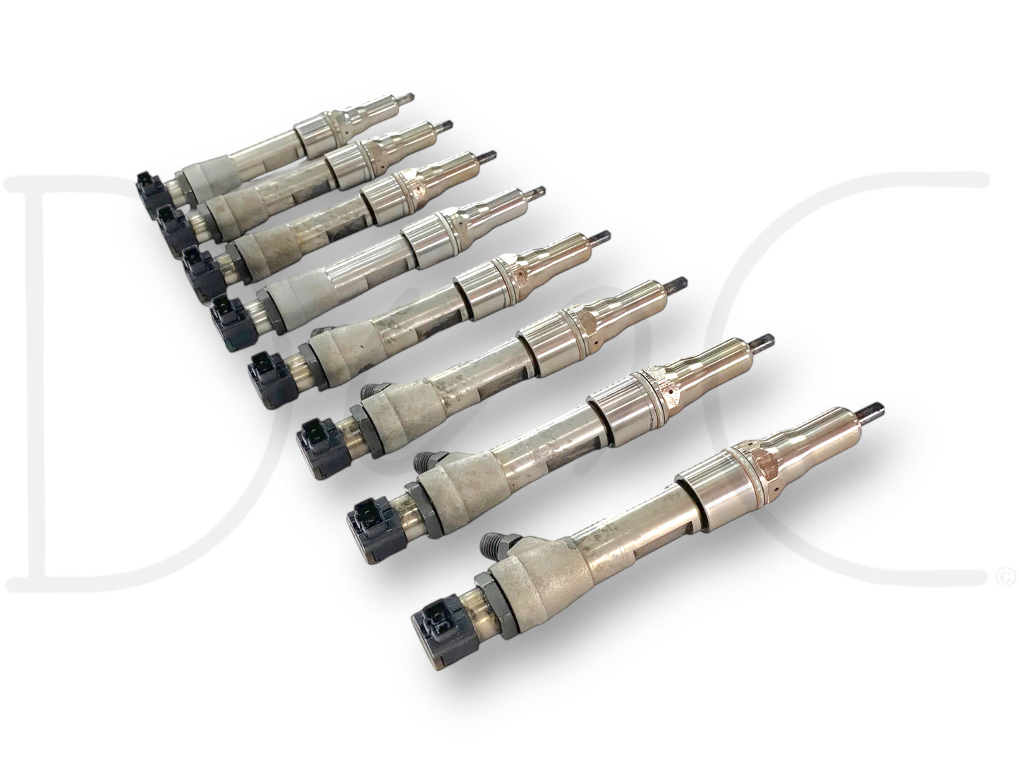 08-10 Ford F250 F350 6.4 6.4L Diesel Fuel Injector Set (8) Injectors *Untested*