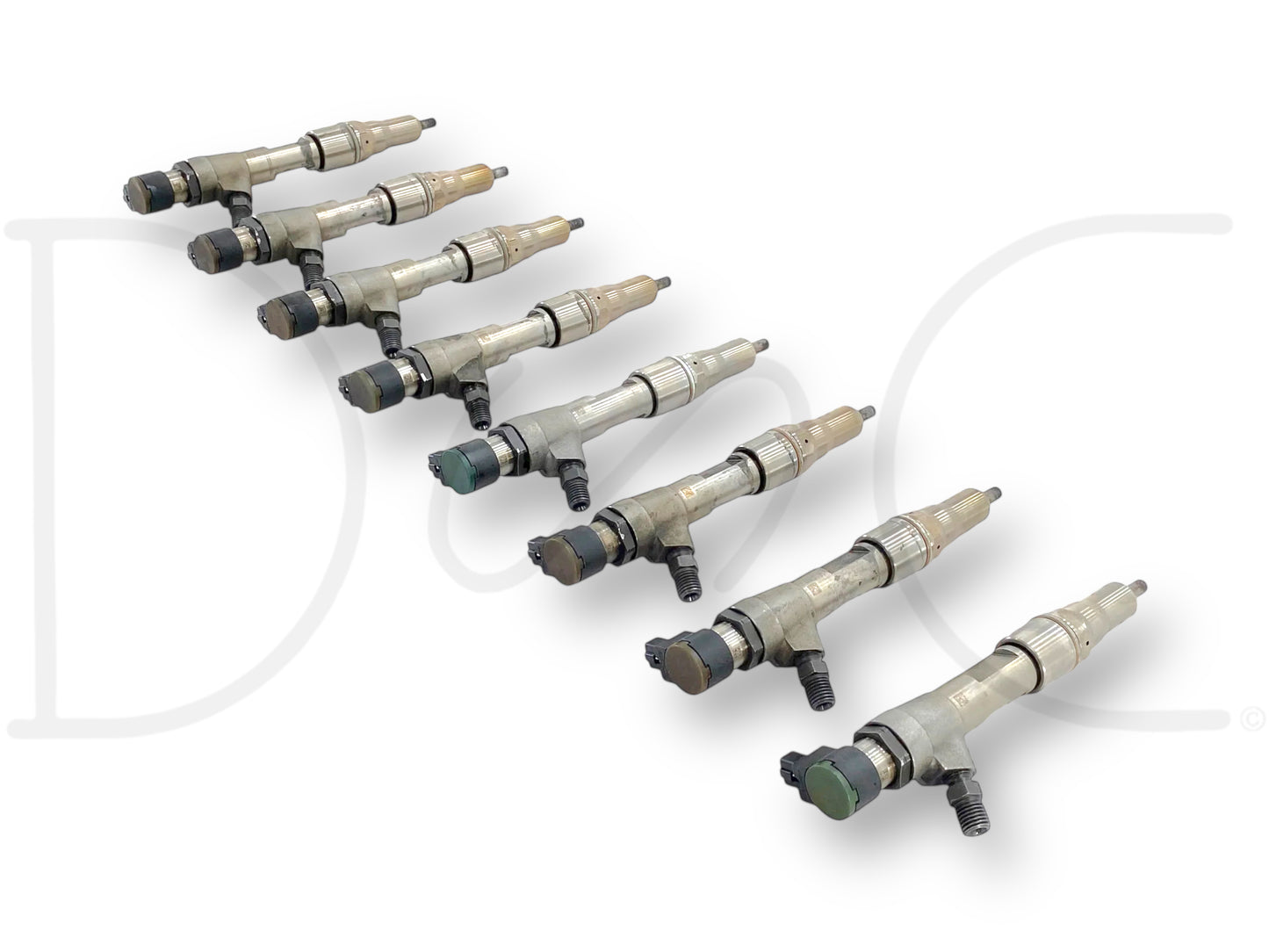 08-10 Ford F250 F350 6.4 6.4L Diesel Fuel Injector Set (8) Injectors *Untested*