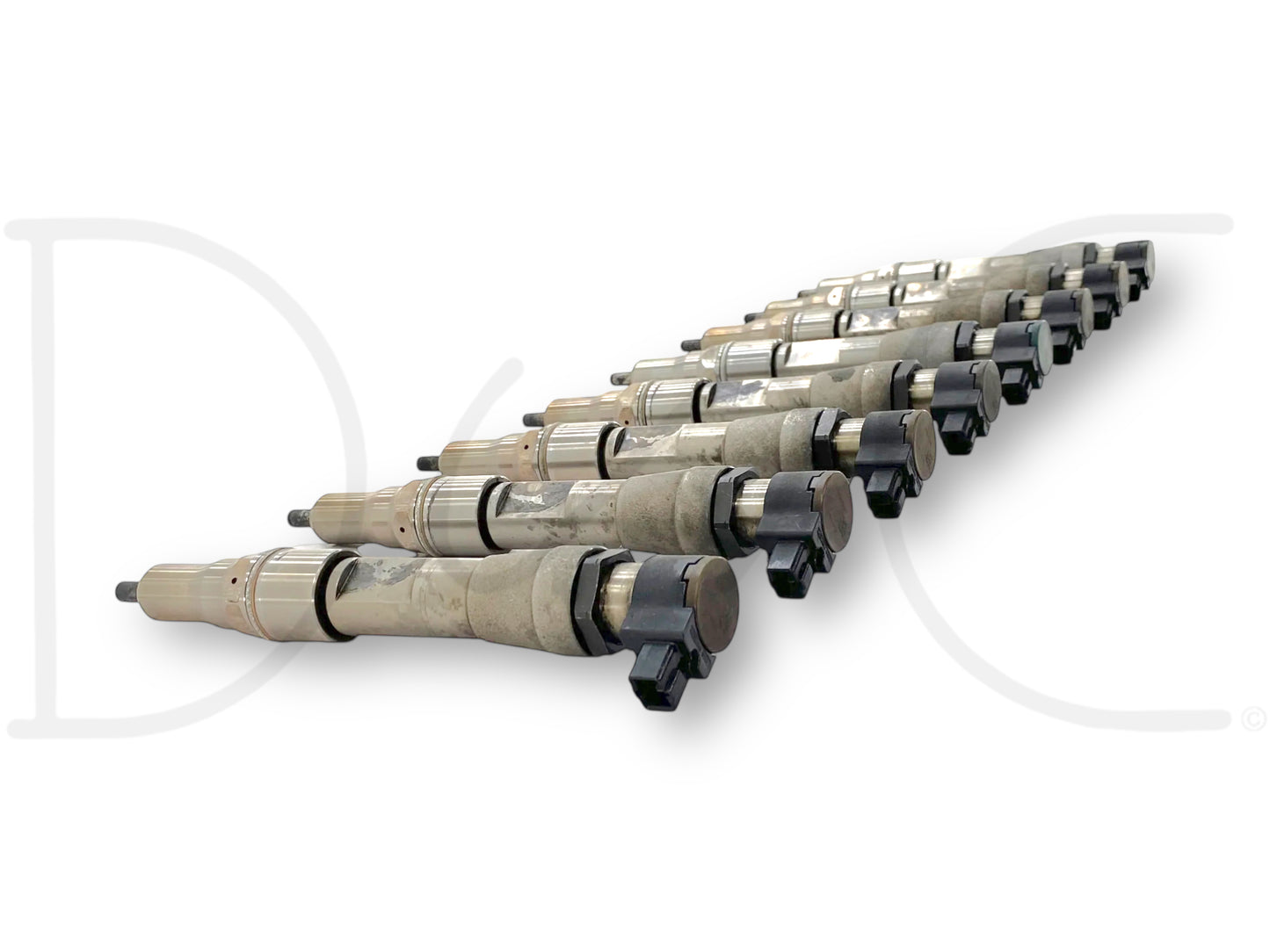 08-10 Ford F250 F350 6.4 6.4L Diesel Fuel Injector Set (8) Injectors *Untested*