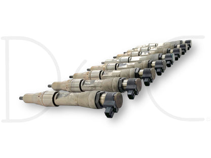 08-10 Ford F250 F350 6.4 6.4L Diesel Fuel Injector Set (8) Injectors *Untested*