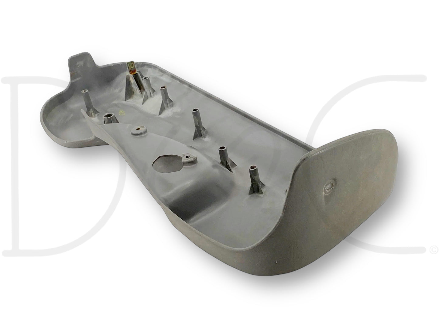 01-04 Ford F250 F350 Extended Cab RH Right Passenger Seat Side Trim Bezel Gray