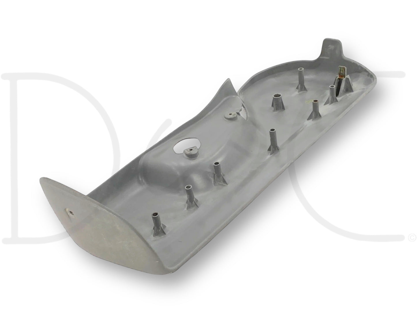 01-04 Ford F250 F350 Extended Cab RH Right Passenger Seat Side Trim Bezel Gray