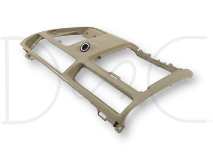 05-07 Ford F250 F350 Center Lower Dash Panel Tan Dashboard OE 5C34-2504302-B
