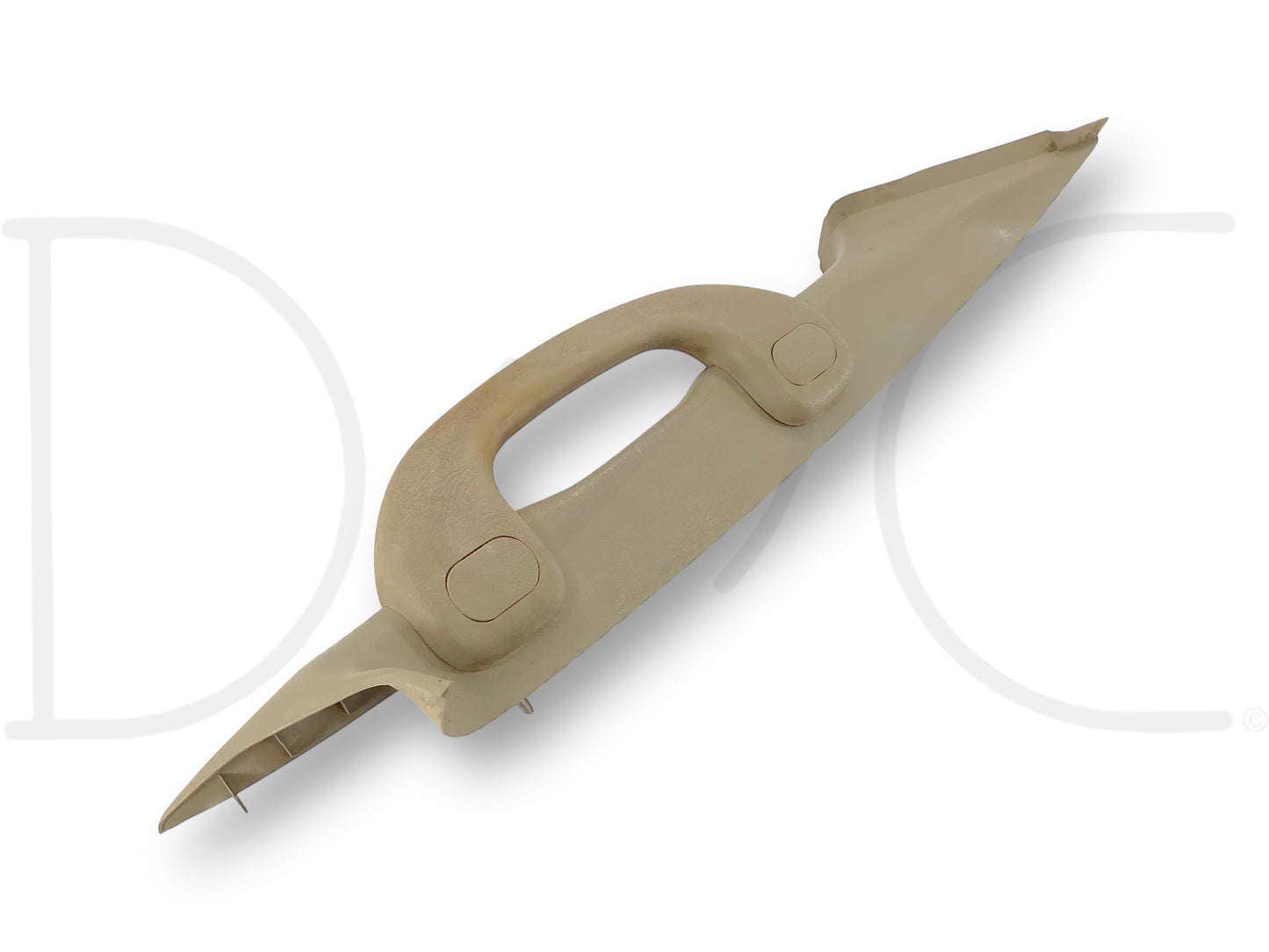 03-07 Ford F250 F350 RH Right Passenger A-Pillar Trim Grab Handle Tan OE