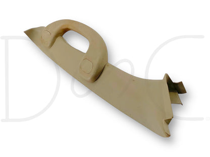 03-07 Ford F250 F350 RH Right Passenger A-Pillar Trim Grab Handle Tan OE