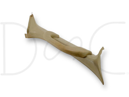 03-07 Ford F250 F350 RH Right Passenger A-Pillar Trim Grab Handle Tan OE