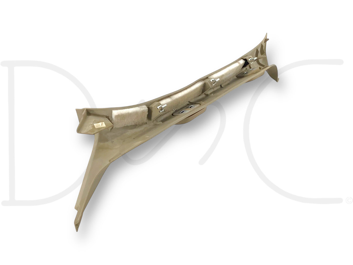 03-07 Ford F250 F350 RH Right Passenger A-Pillar Trim Grab Handle Tan OE