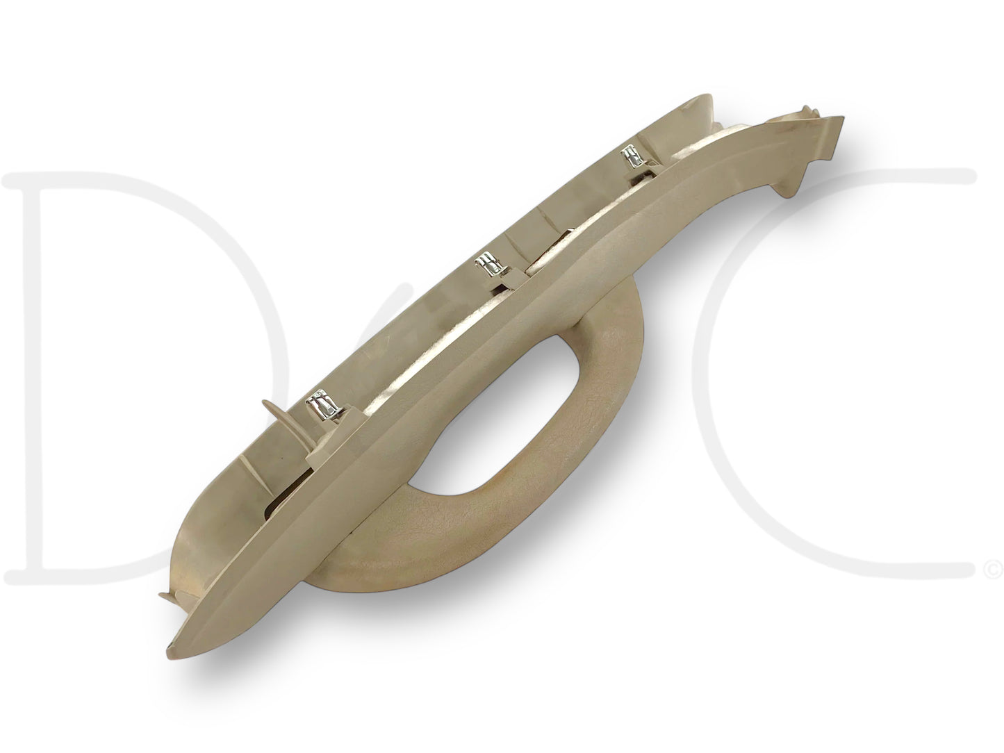 03-07 Ford F250 F350 RH Right Passenger A-Pillar Trim Grab Handle Tan OE