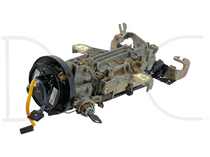 05-07 Ford F250 F350 Lariat Tilt Steering Column Auto W/ Key & Clockspring OE