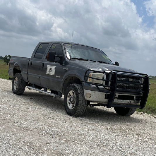 2005-2007 Ford F250 F350 Rear Bumper W/ Parking Sensor Holes