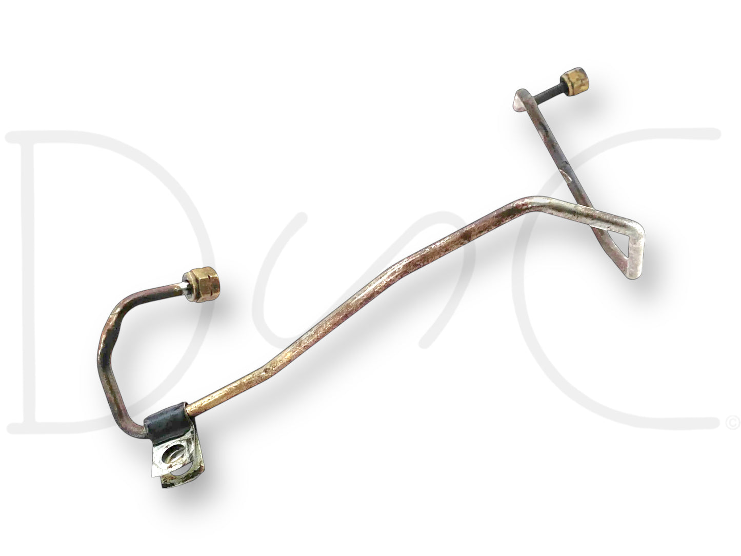 99-02 Ford F250 F350 7.3 Fuel Filter Bowl To LH Left Driver Head Fuel Line Tube
