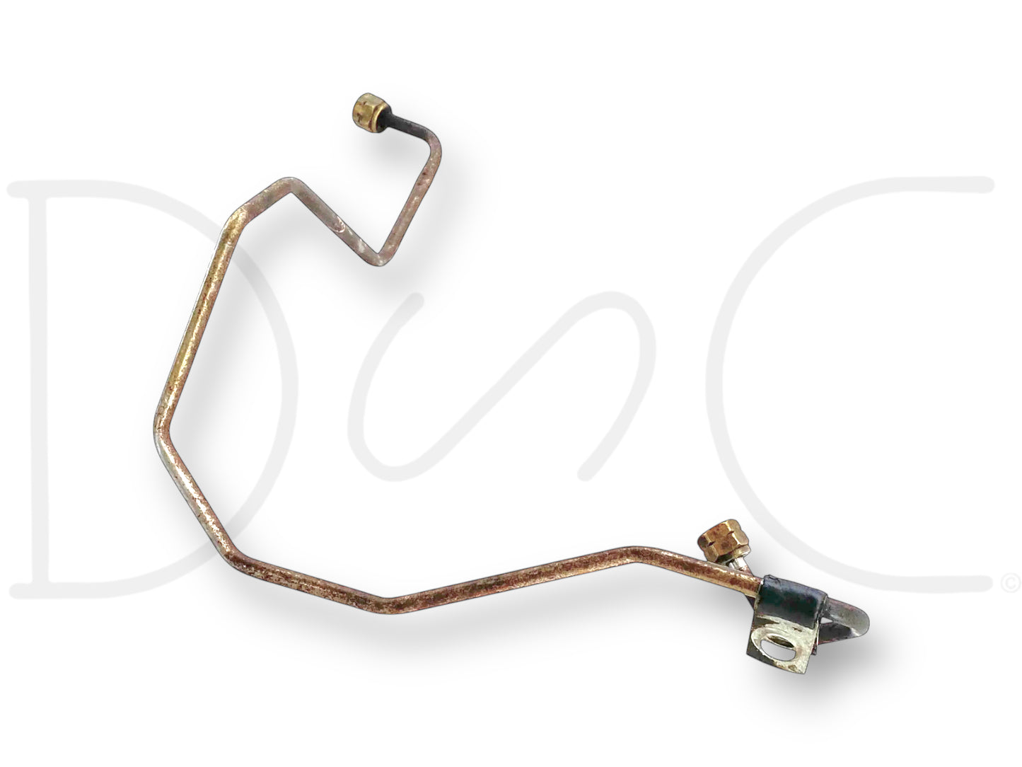 99-02 Ford F250 F350 7.3 Fuel Filter Bowl To LH Left Driver Head Fuel Line Tube