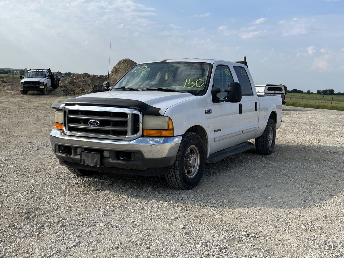 99-07 Ford F250 F350 Rear LH Left Driver Crew Cab Door White