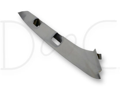 99-02 Ford F250 F350 RH Right Passenger A Pillar Trim Panel Gray *Faded*