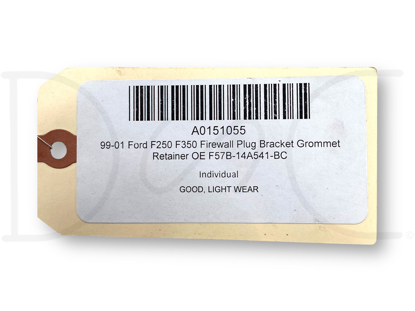 99-01 Ford F250 F350 Firewall Plug Bracket GroMMet Retainer OE F57B-14A541-Bc