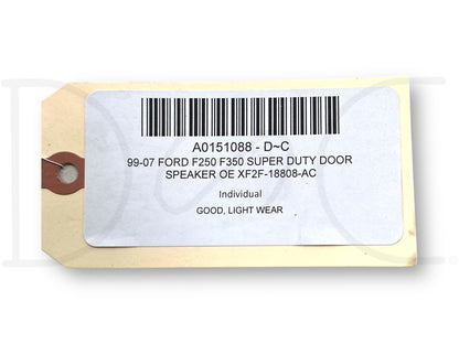99-07 Ford F250 F350 Super Duty Door Speaker OE Xf2F-18808-Ac