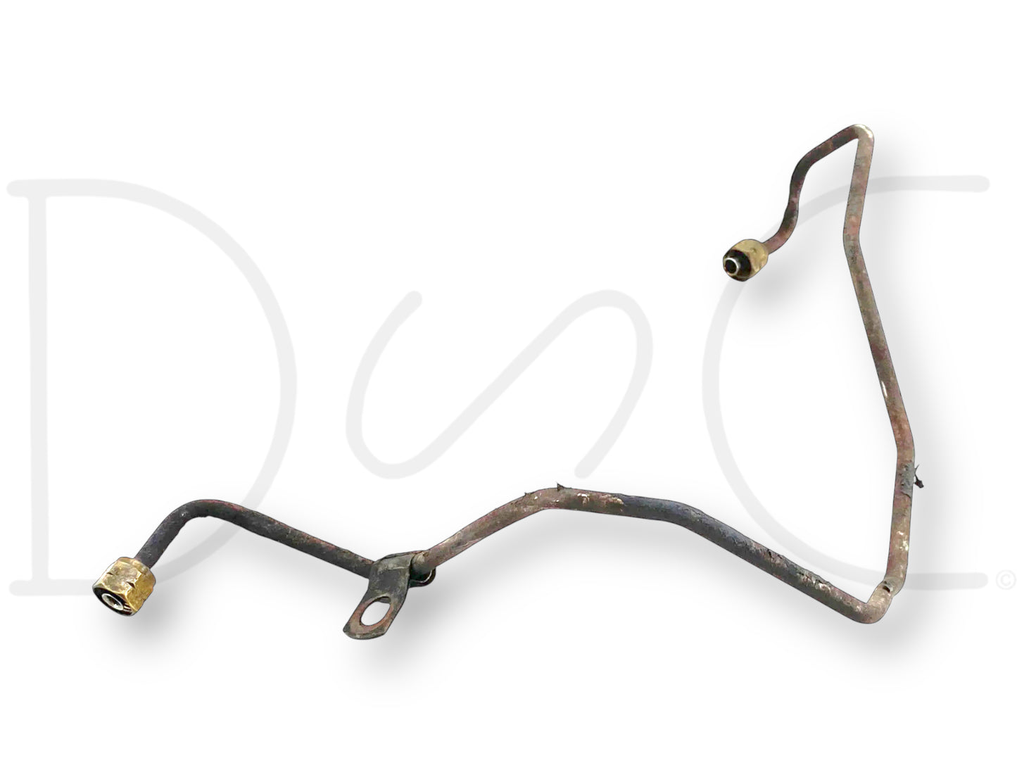 99-02 Ford F250 F350 7.3 Fuel Filter Bowl To LH Left Driver Head Fuel Line Tube