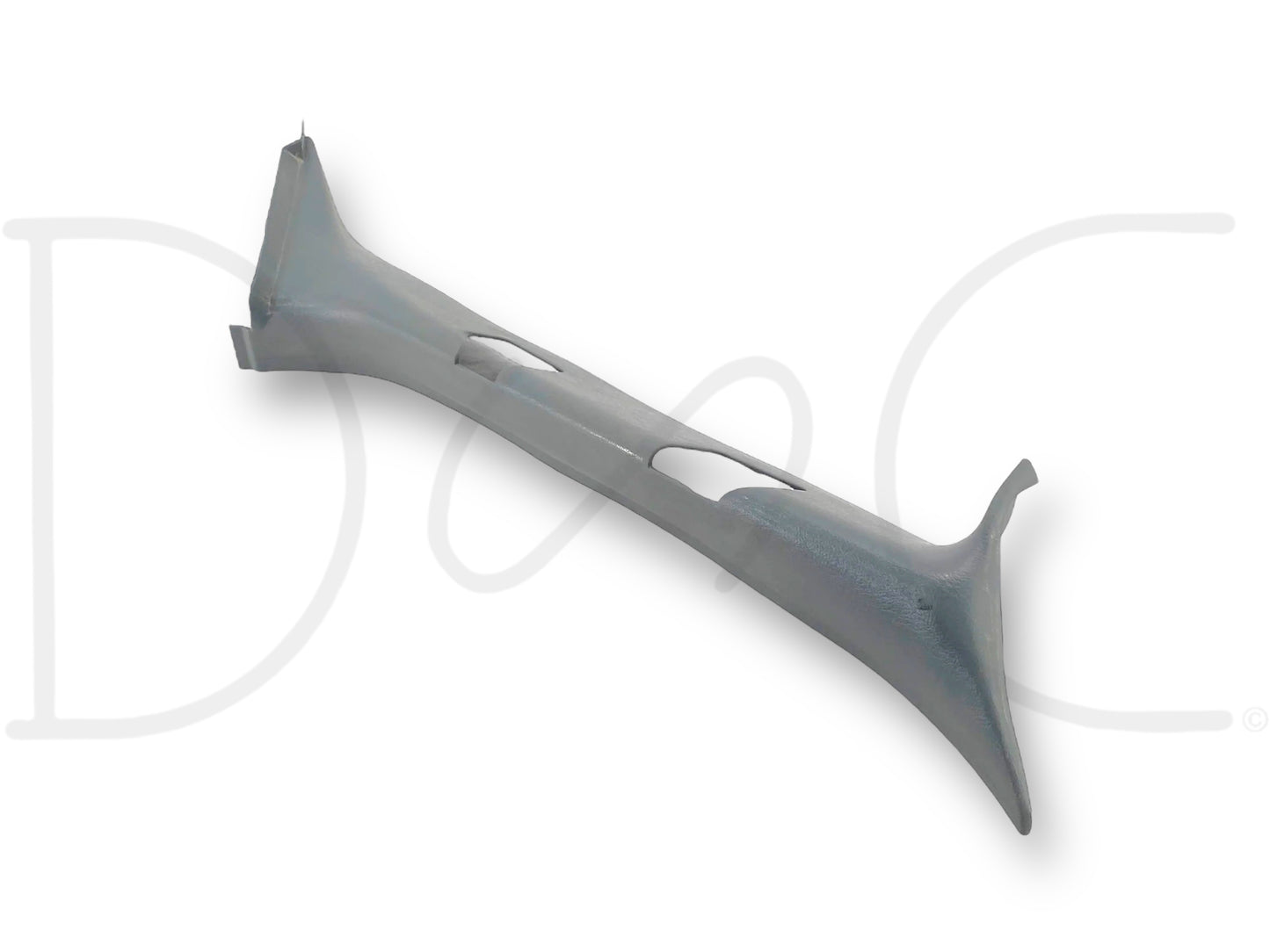 99-02 Ford F250 F350 RH Right Passenger A Pillar Trim Panel Gray OEM