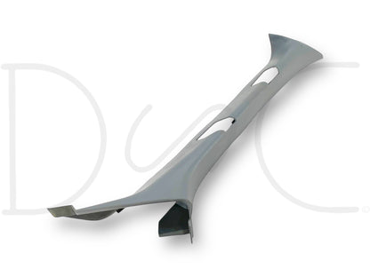 99-02 Ford F250 F350 RH Right Passenger A Pillar Trim Panel Gray OEM