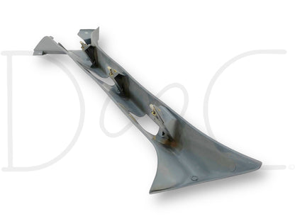 99-02 Ford F250 F350 RH Right Passenger A Pillar Trim Panel Gray OEM