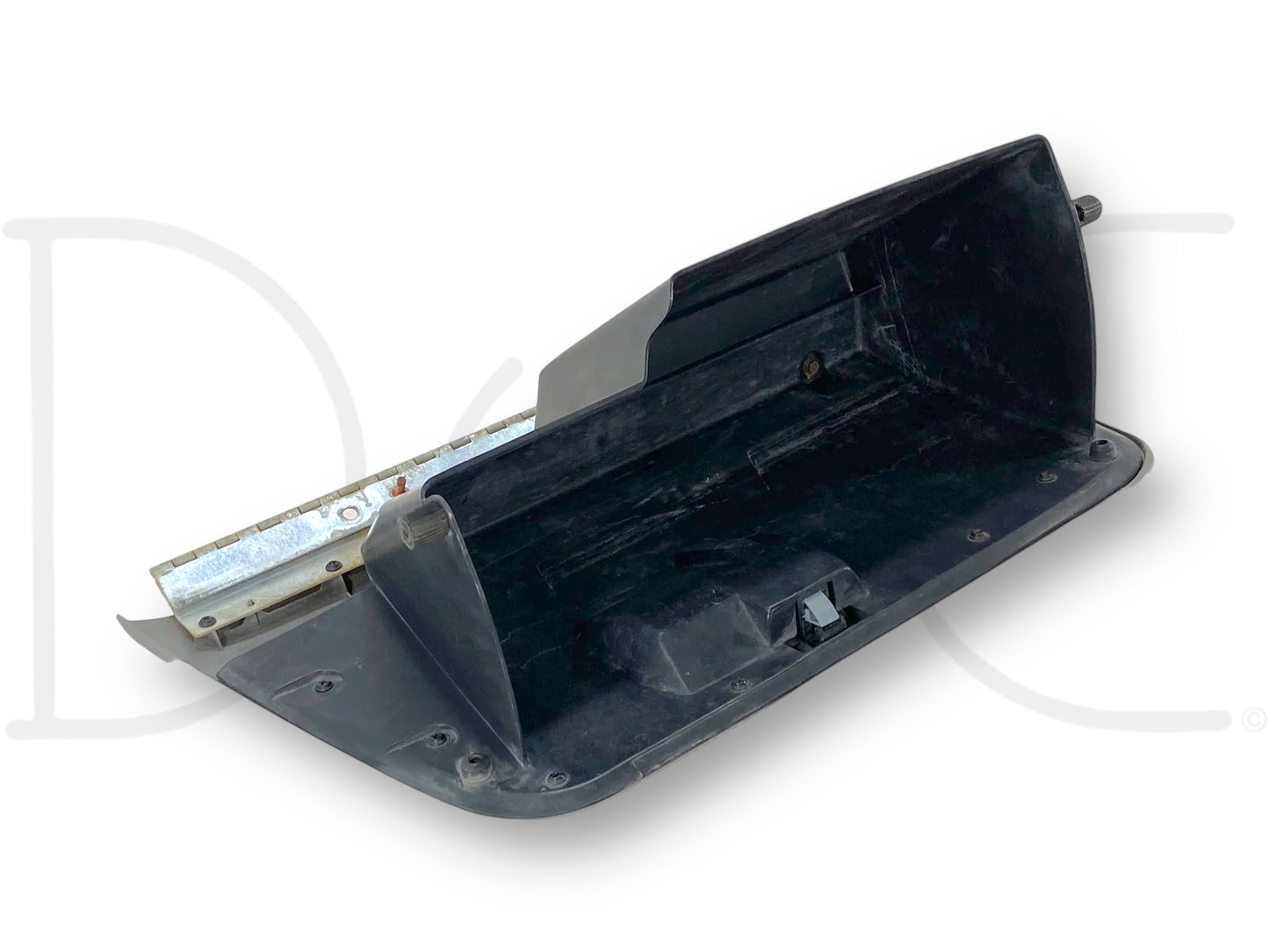 99-01 Ford F250 F350 Dash Glove Box Storage Bin Compartment Gray OE